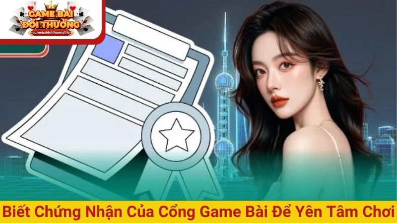 Cách nhận biết giấy phép hoạt động của cổng game bài 2026/26