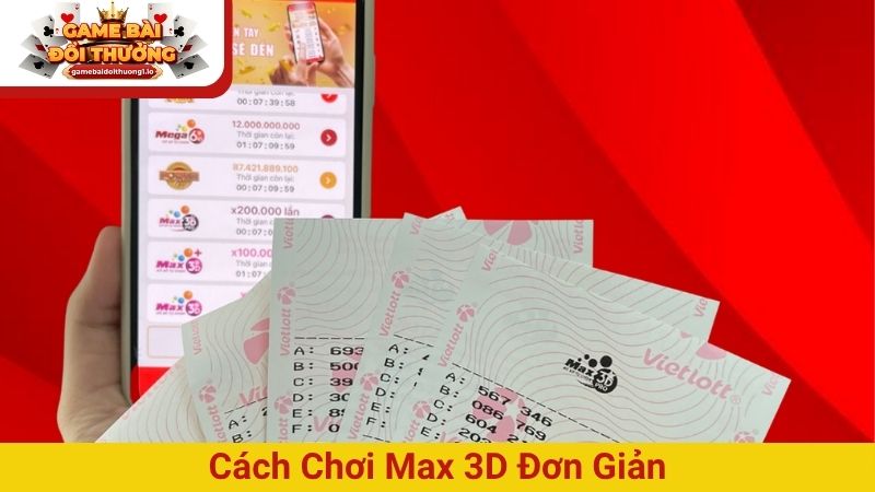 Xổ số Vietlott Max 3D: Cơ hội trúng lớn, giải thưởng hấp dẫn