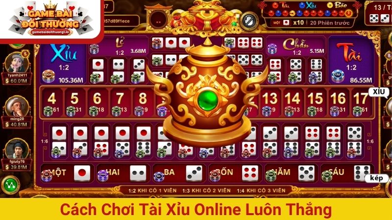Cách chơi Tài Xỉu online luôn thắng - Chia sẻ từ top1 server