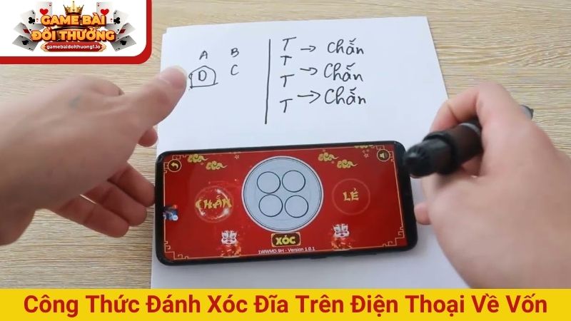 TOP công thức đánh xóc đĩa trên điện thoại chuẩn xác nhất