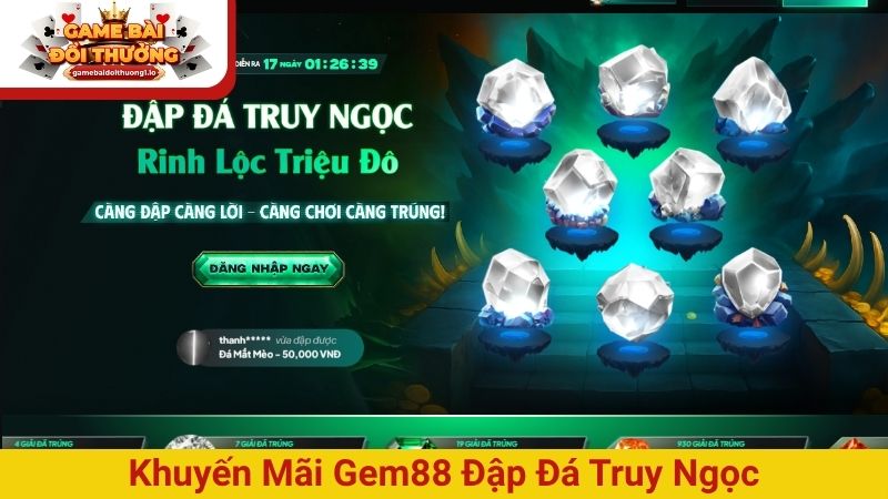 Khuyến mãi Gem88 mới nhất - Cập nhật ưu đãi Gem88 năm 2026