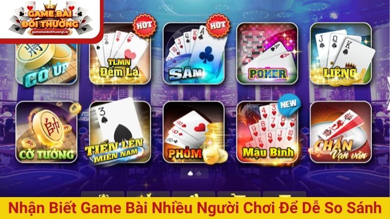 Bảng xếp hạng game bài nhiều người chơi nhất Việt Nam 2026