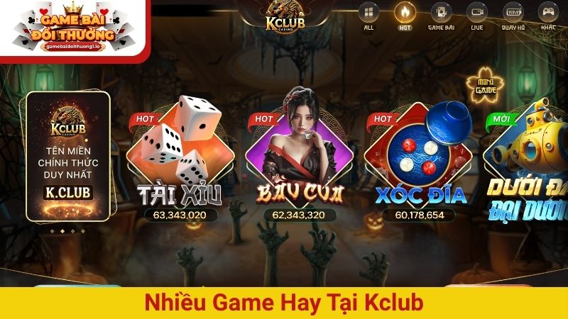 Kclub – Cổng game đỉnh, chơi mượt, thưởng siêu khủng