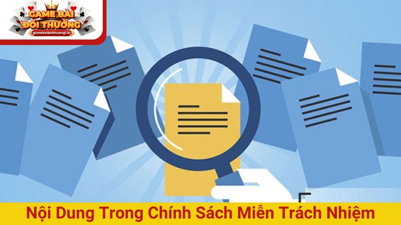 Cập nhật chính sách miễn trách nhiệm mới nhất cho hội viên