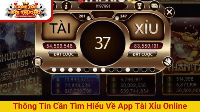 App Tài xỉu online – Trải nghiệm cá cược đỉnh cao 2026