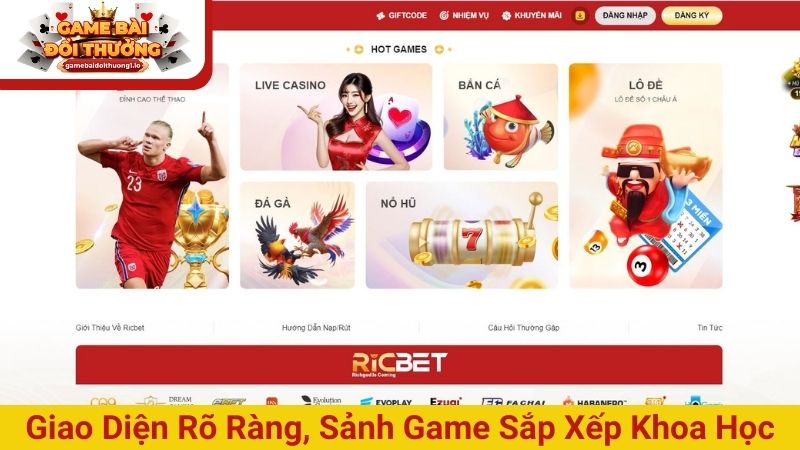 Ricbet - Review nhà cái uy tín, đẳng cấp nhất 2026